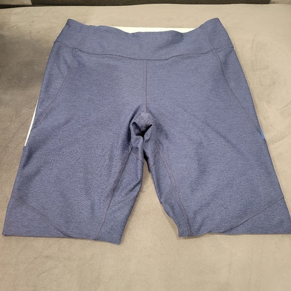 Outdoor Voices Blue and Grey Color Block Leggings Size M - Picture 4 of 7
